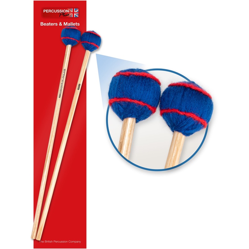 percussion-plus-pair-of-wool-mallets-hard-pp075 Percussion Plus pair of wool mallets - hard (PP075)