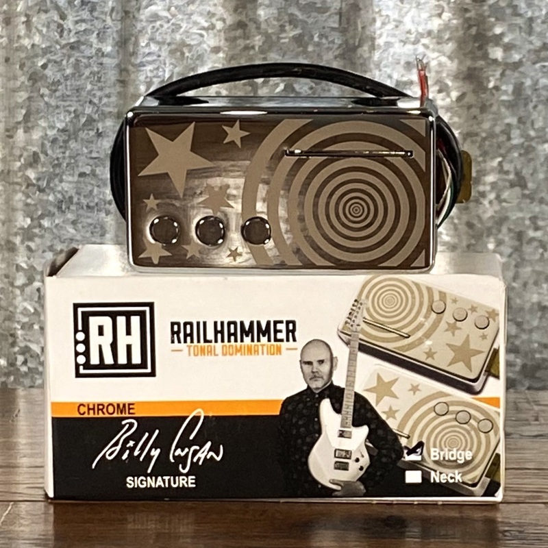 railhammer-billy-corgan-z-one-bridge-chrome-humcutter-guitar-pickup Railhammer Billy Corgan Z-One Bridge Chrome Humcutter Guitar Pickup