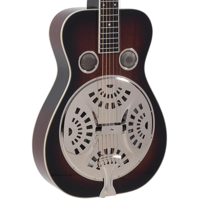 recording-king-squareneck-resonator-guitar-mahogany-vintage-sunburst Recording King Squareneck Resonator Guitar, Mahogany, Vintage Sunburst