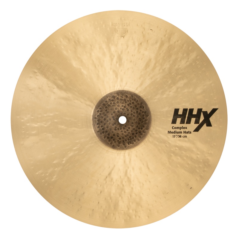 sabian-15-hhx-complex-medium-hats-11502xcn Sabian - 15" HHX Complex Medium Hats - 11502XCN