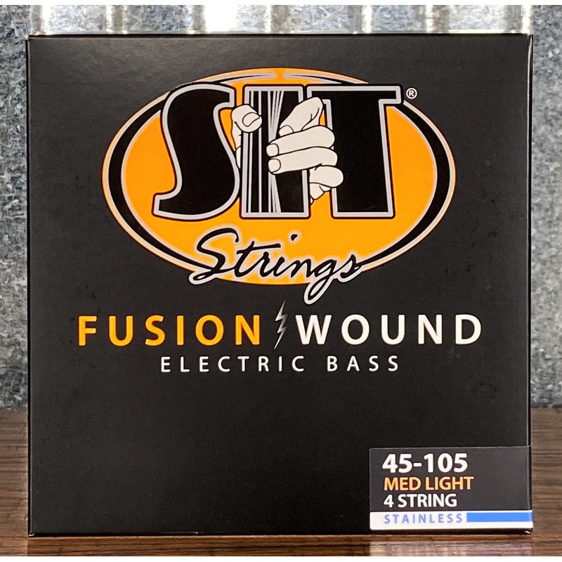 sit-strings-srb45105l-fusion-wound-4-string-bass-steel-medium-light-45-105-set SIT Strings SRB45105L Fusion Wound 4 String Bass Steel Medium Light 45-105 Set