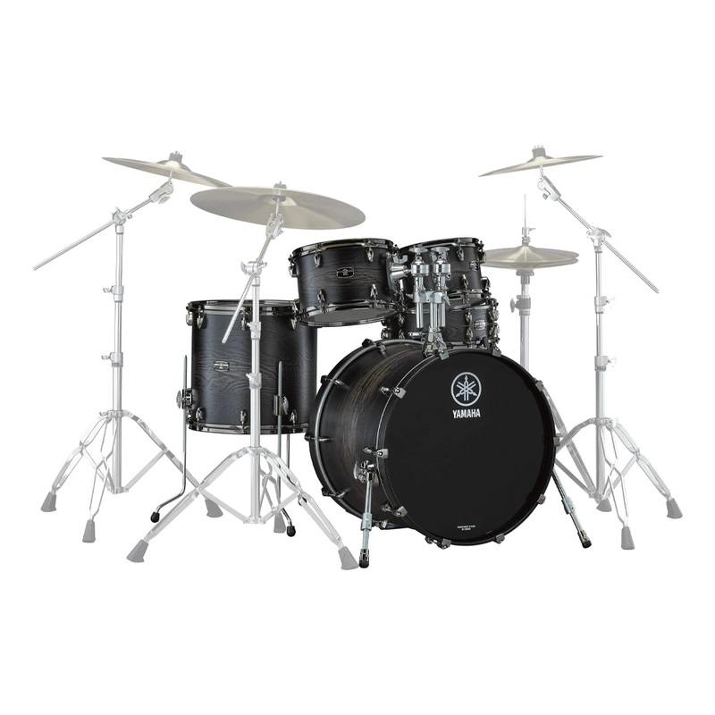 yamaha-live-custom-5-pc-hybrid-oak-shell-pack-uzu-charcoal-sunburst Yamaha Live Custom 5 Pc Hybrid Oak Shell Pack - Uzu Charcoal Sunburst