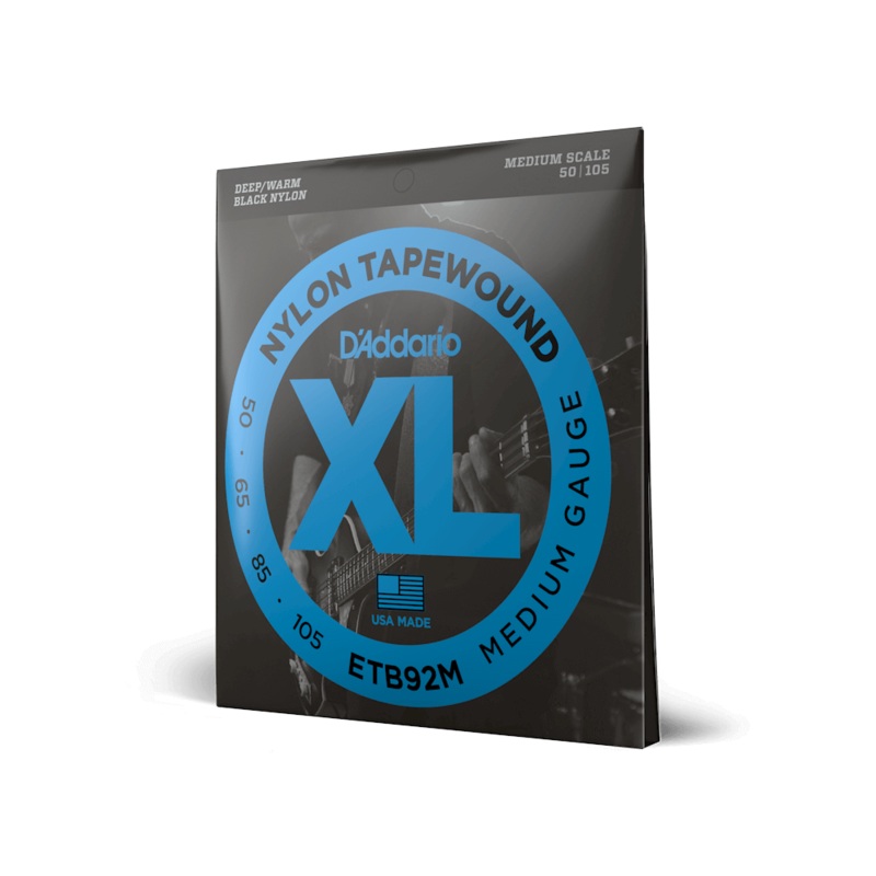 50-105-medium-medium-scale-xl-nylon-tapewound-bass-strings 50-105 Medium, Medium Scale, XL Nylon Tapewound Bass Strings