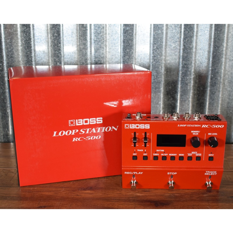 boss-rc-500-two-track-stereo-looper-mixer-guitar-effect-pedal Boss RC-500 Two Track Stereo Looper Mixer Guitar Effect Pedal