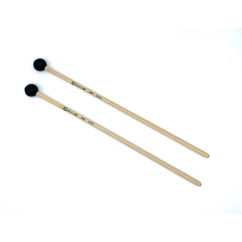 chalklin-xylophone-rubber-hard-mallets-25mm-head-birch-shaft-bs5 Chalklin Xylophone Rubber Hard Mallets - 25mm Head, Birch Shaft (BS5)
