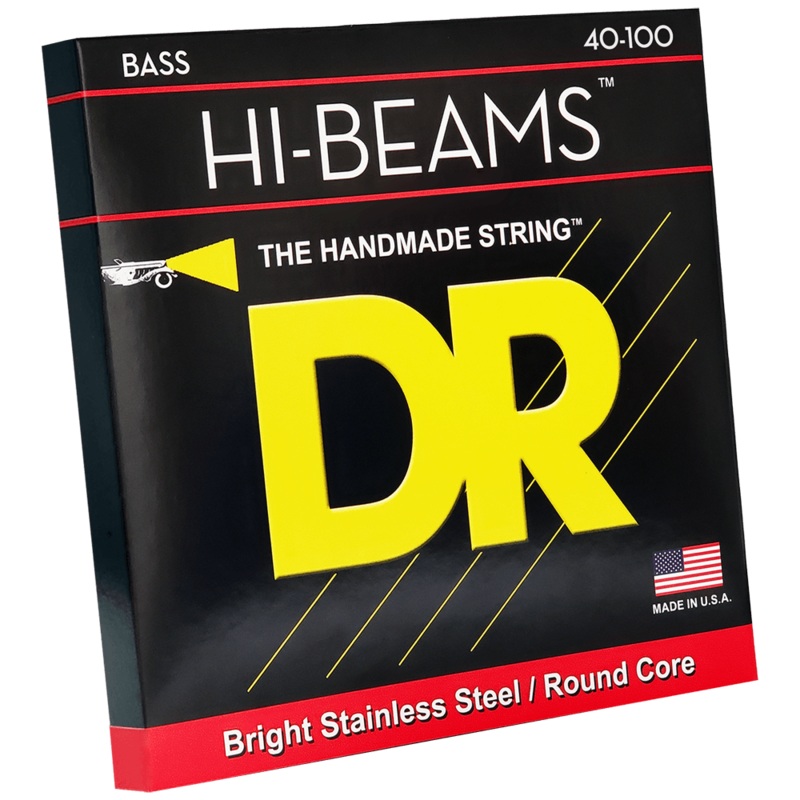 dr-strings-hi-beam-lr-40-light-bass-stainless-40-100 DR Strings Hi-Beam LR-40 Light Bass Stainless 40-100