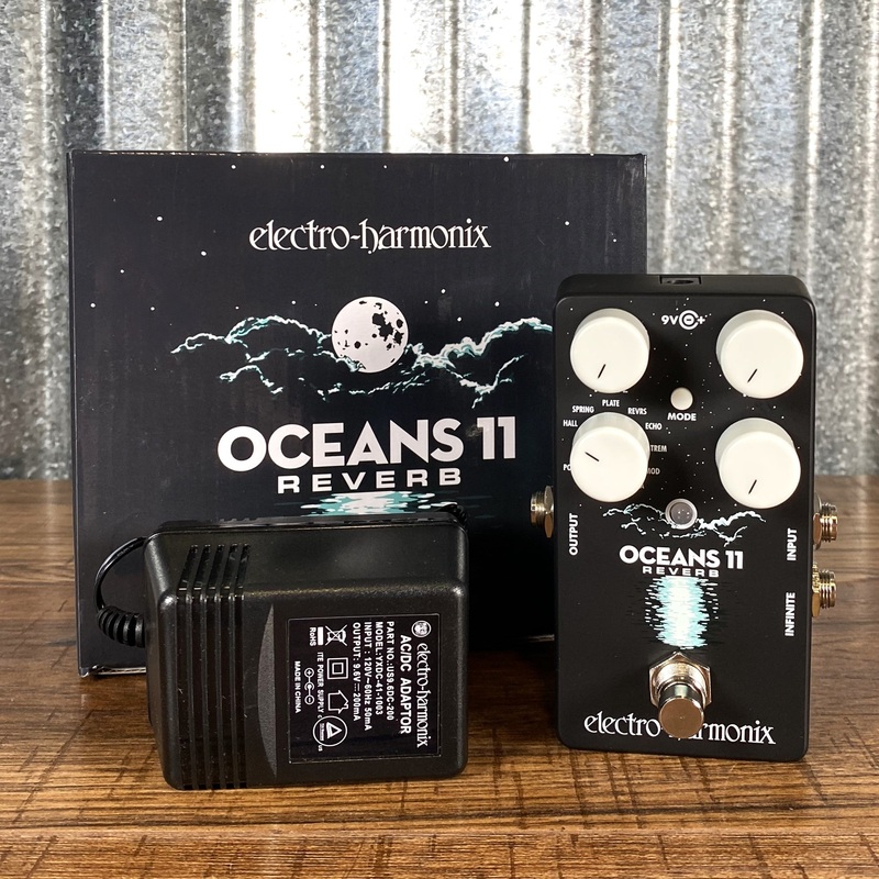 electro-harmonix-ehx-oceans-11-reverb-guitar-effect-pedal Electro-Harmonix EHX Oceans 11 Reverb Guitar Effect Pedal