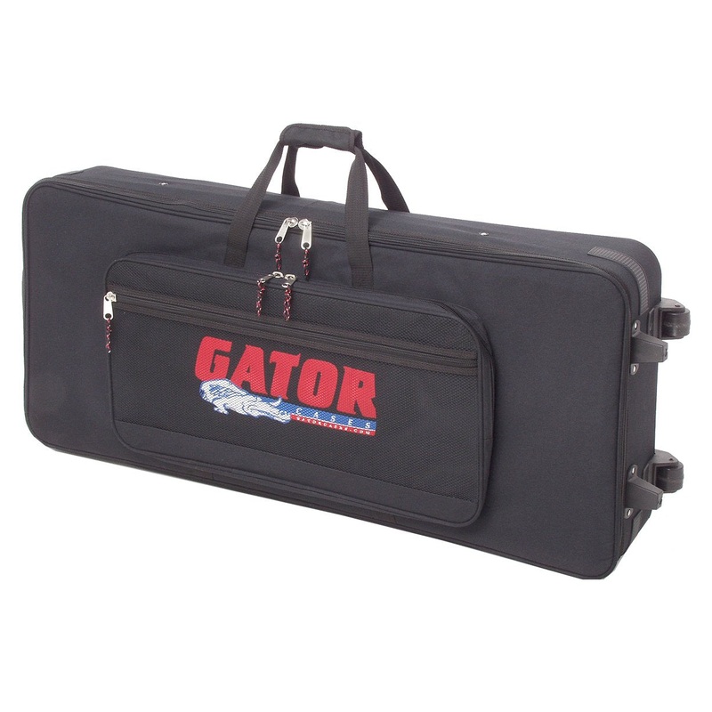 gator-gk-76-rolling-76-key-keyboard-case-black Gator GK-76 Rolling 76 Key Keyboard Case Black