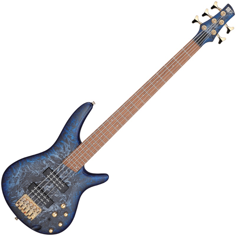 ibanez-sr305edxczm-sr-standard-5-string-electric-bass-cosmic-blue-frozen-matte Ibanez SR305EDXCZM SR Standard 5-String Electric Bass Cosmic Blue Frozen Matte