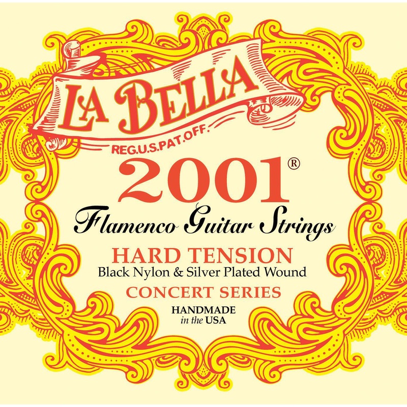 la-bella-2001-flamenco-hard-tension-flamenco-guitar-strings La Bella 2001 Flamenco Hard Tension Flamenco Guitar Strings