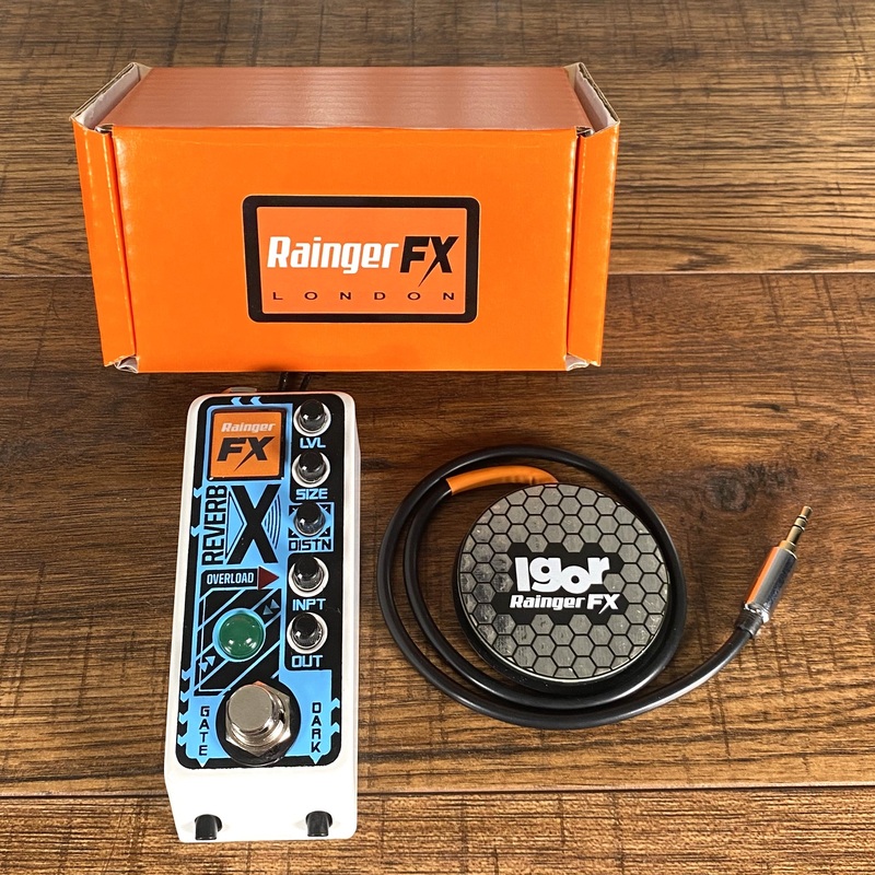 rainger-fx-reverb-x-with-igor-expression-reverb-guitar-effect-pedal Rainger FX Reverb-X with IGOR Expression Reverb Guitar Effect Pedal