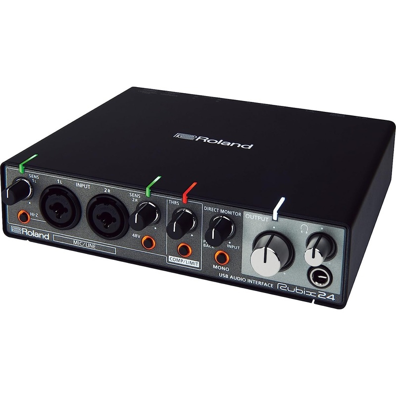roland-rubix-24-usb-audio-interface-2-in-4-out-rubix24 Roland Rubix 24 USB Audio Interface - 2 In/4 Out (RUBIX24)