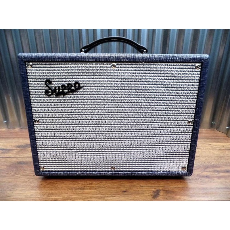 supro-usa-1622rt-tremo-verb-all-tube-25-watt-1x10-combo-amplifier-0771 Supro USA 1622RT Tremo-Verb All Tube 25 Watt 1x10 Combo Amplifier #0771