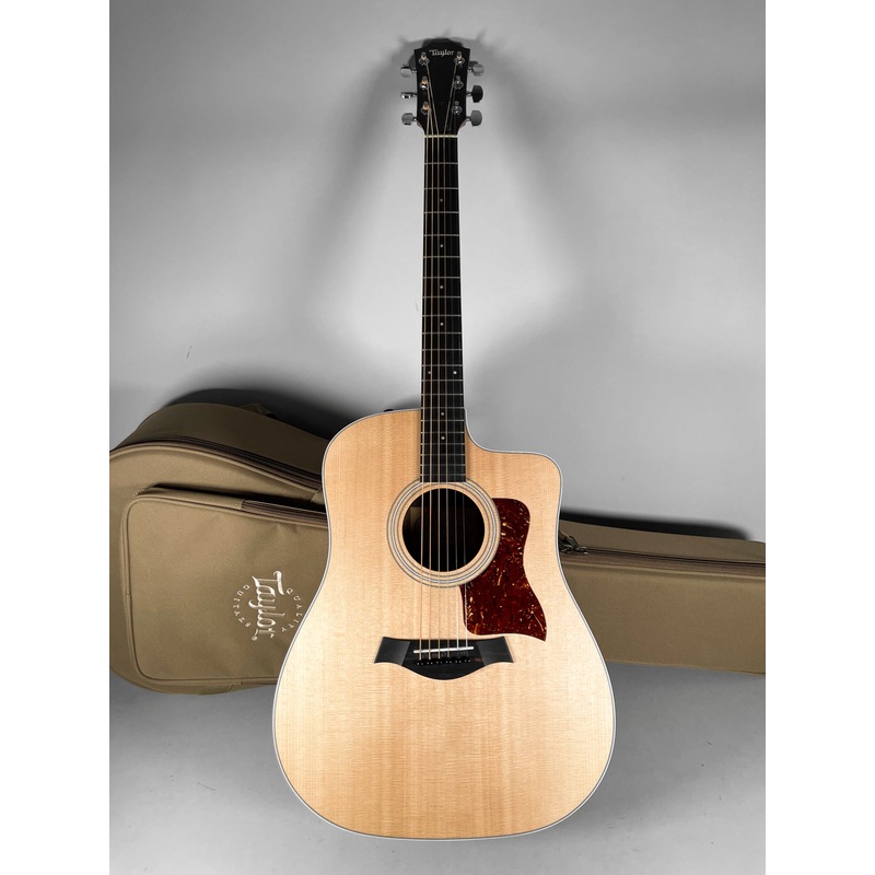 2022-taylor-210ce-acoustic-guitar-natural-finish-w-ossc 2022 Taylor 210ce Acoustic Guitar Natural Finish w/OSSC