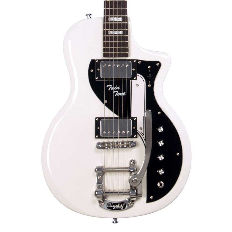 airline-guitars-twin-tone-dlx-white Airline Guitars Twin Tone DLX White