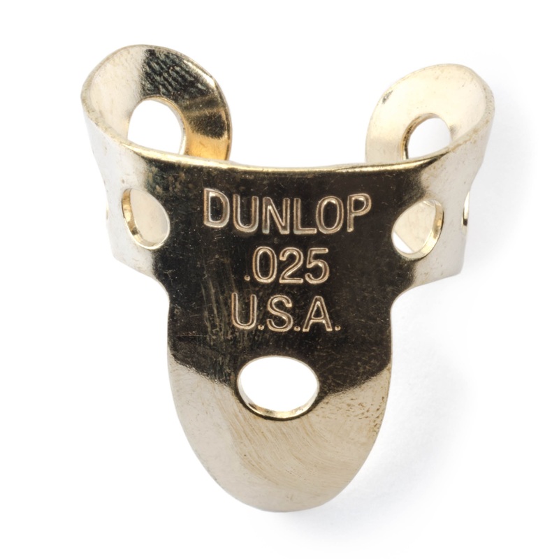 dunlop-brass-fingerpicks-025-guitar-pick-refill-tube-20-pack-37r025 DUNLOP BRASS FINGERPICKS .025" GUITAR PICK REFILL TUBE 20-PACK - 37R025