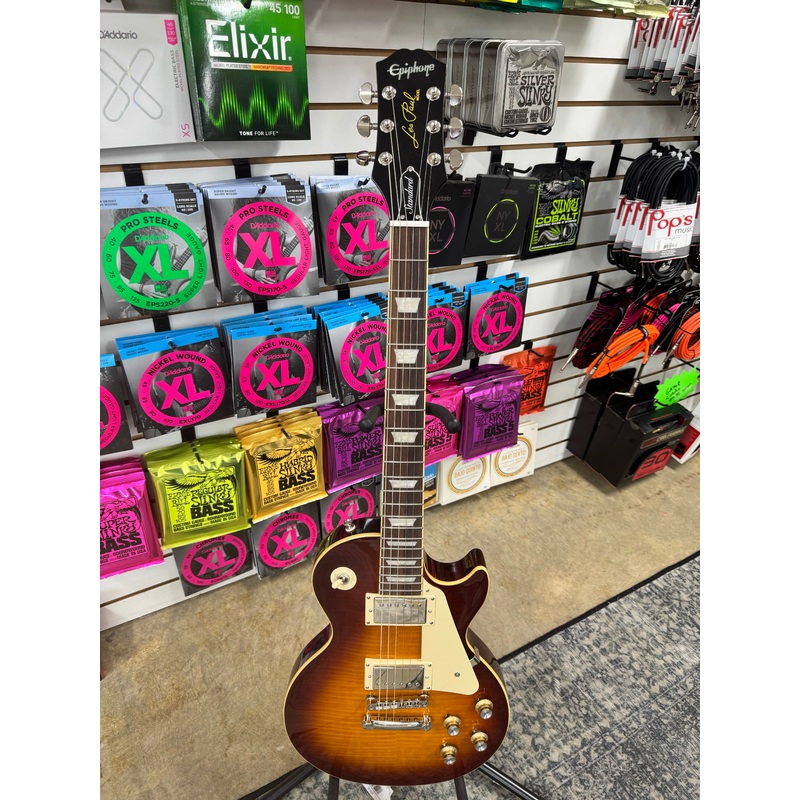 epiphone-les-paul-standard-60s-with-laurel-fretboard-iced-tea Epiphone Les Paul Standard '60s with Laurel Fretboard - Iced Tea