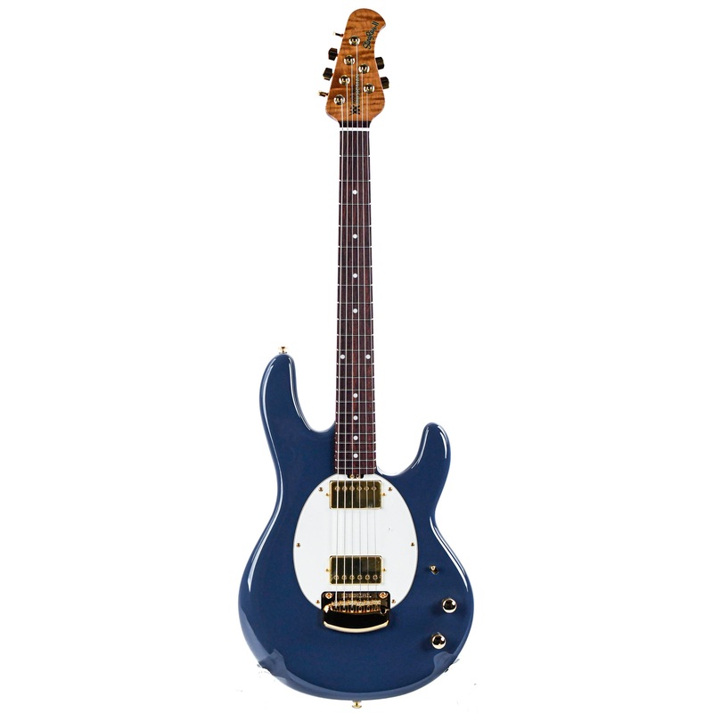 music-man-stingray-ii-cory-wong-charcoal-blue Music Man Stingray II Cory Wong Charcoal Blue