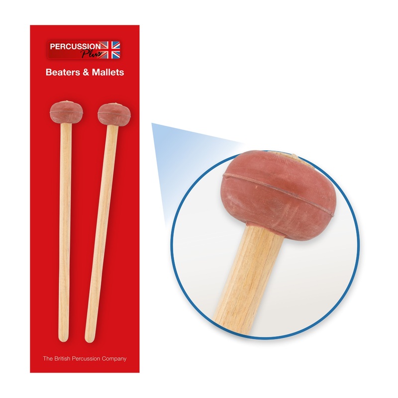 percussion-plus-pp728-pair-of-soft-rubber-mallets-pp728 Percussion Plus PP728 pair of soft rubber mallets (PP728)