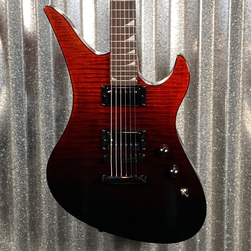 schecter-avenger-standard-blood-burst-guitar-1028 Schecter Avenger Standard Blood Burst Guitar #1028