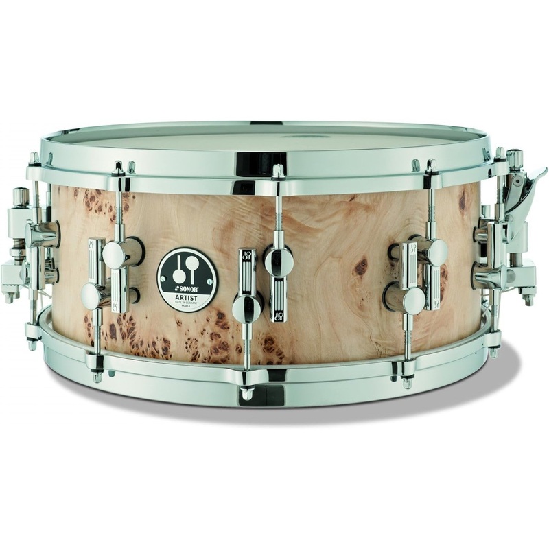 sonor-14x6-artist-series-cottonwood-snare-drum-satin-as-1406-cm Sonor 14x6" Artist Series Cottonwood Snare Drum - Satin (AS-1406-CM)