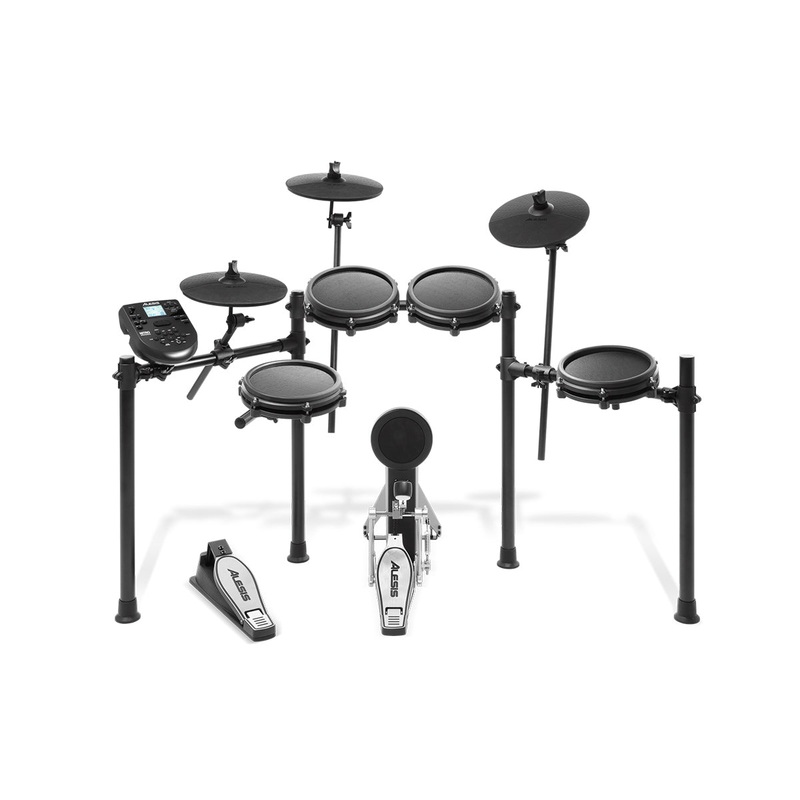 alesis-nitro-mesh-kit-8-piece-electronic-drum-kit-with-mesh-heads Alesis Nitro Mesh Kit 8-Piece Electronic Drum Kit with Mesh Heads