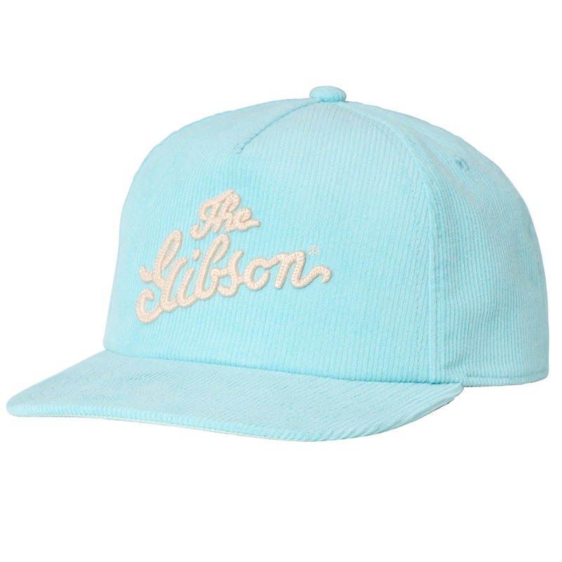 gibson-script-logo-corduroy-snapback Gibson Script Logo Corduroy Snapback