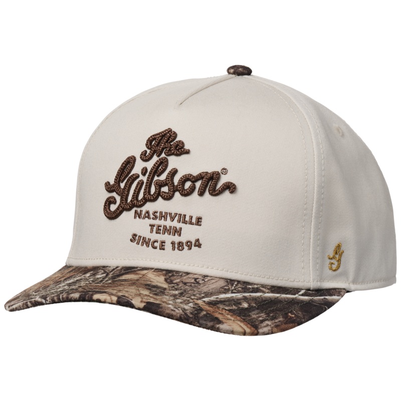 gibson-script-logo-structured-snapback Gibson Script Logo Structured Snapback