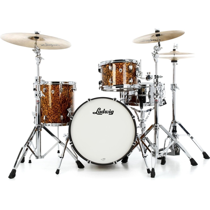 ludwig-neusonic-3-piece-shell-pack-butterscotch-pearl-ln34023txa6 Ludwig NeuSonic 3-piece Shell Pack - Butterscotch Pearl (LN34023TXA6)
