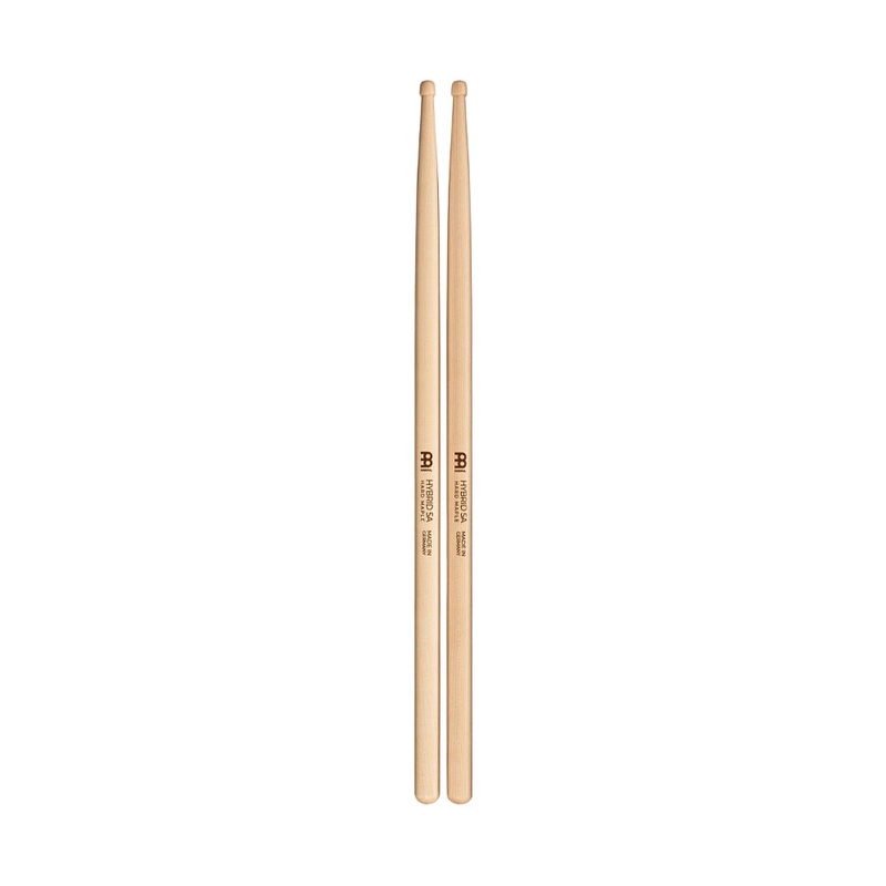 meinl-hybrid-5a-wood-tip-drumstick-hard-maple Meinl Hybrid 5A Wood Tip Drumstick - Hard Maple
