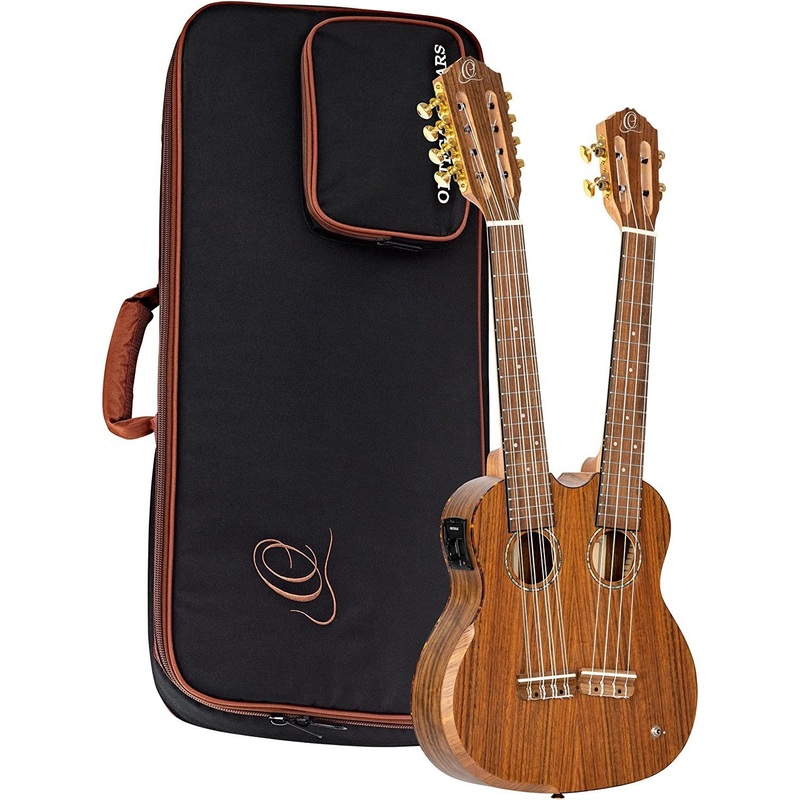 ortega-guitars-custom-built-series-double-neck-4-8-string-tenor-acoustic-electric-ukulele-w-bag-right-hydra Ortega Guitars Custom Built Series Double Neck 4 & 8 String Tenor Acoustic-Electric Ukulele w/Bag, Right (Hydra)