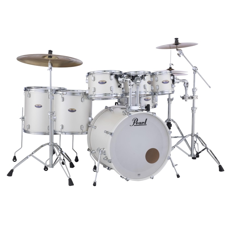 pearl-decade-maple-14-x10-tom-w-opti-loc-white-satin-pearl-dmp1410t-c229 Pearl Decade Maple 14"x10" Tom w/OPTI-LOC - White Satin Pearl (DMP1410T/C229)