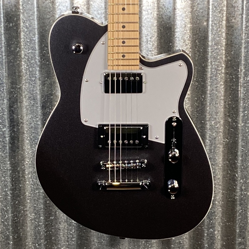 reverend-charger-hb-gunmetal-guitar-57960 Reverend Charger HB Gunmetal Guitar #57960