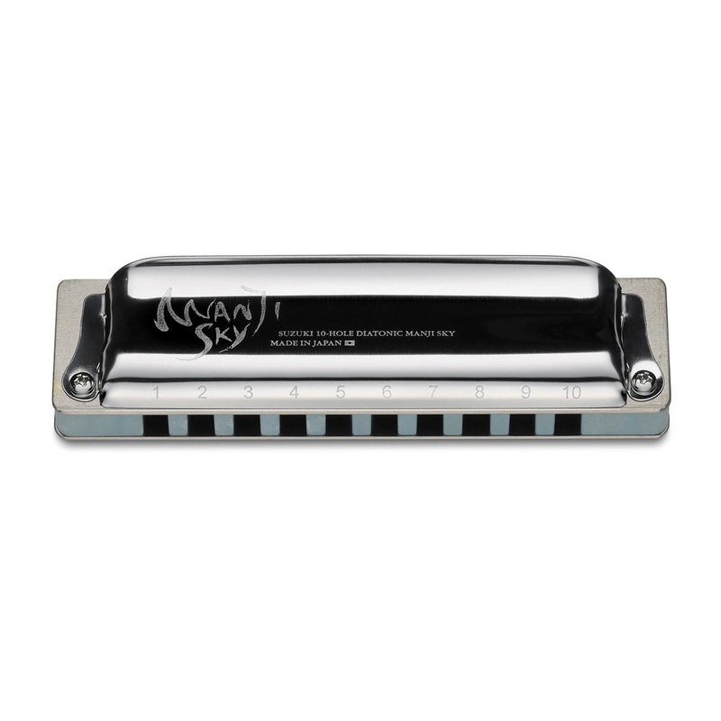 suzuki-manji-sky-10-hole-diatonic-harmonica-db-m-20sdb Suzuki Manji Sky 10-hole diatonic harmonica - Db (M-20SDB)