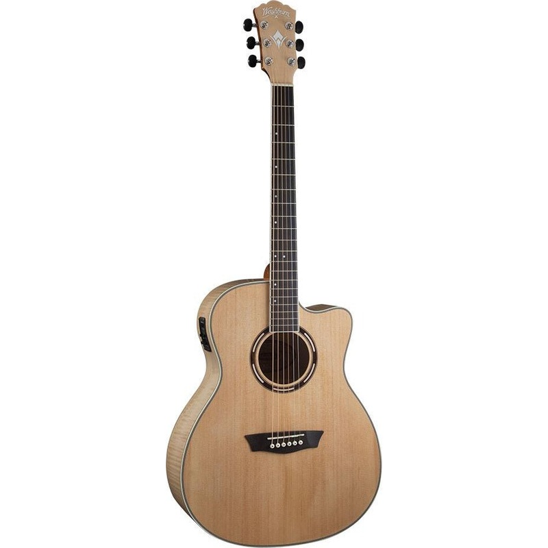 washburn-ag40cek-flamed-maple-grand-auditorium-with-electronics-natural Washburn AG40CEK Flamed Maple Grand Auditorium with Electronics Natural