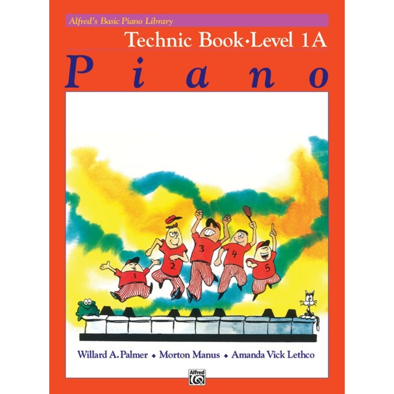 alfred-s-2460-basic-piano-library-technic-1a Alfred's 2460 Basic Piano Library Technic #1A