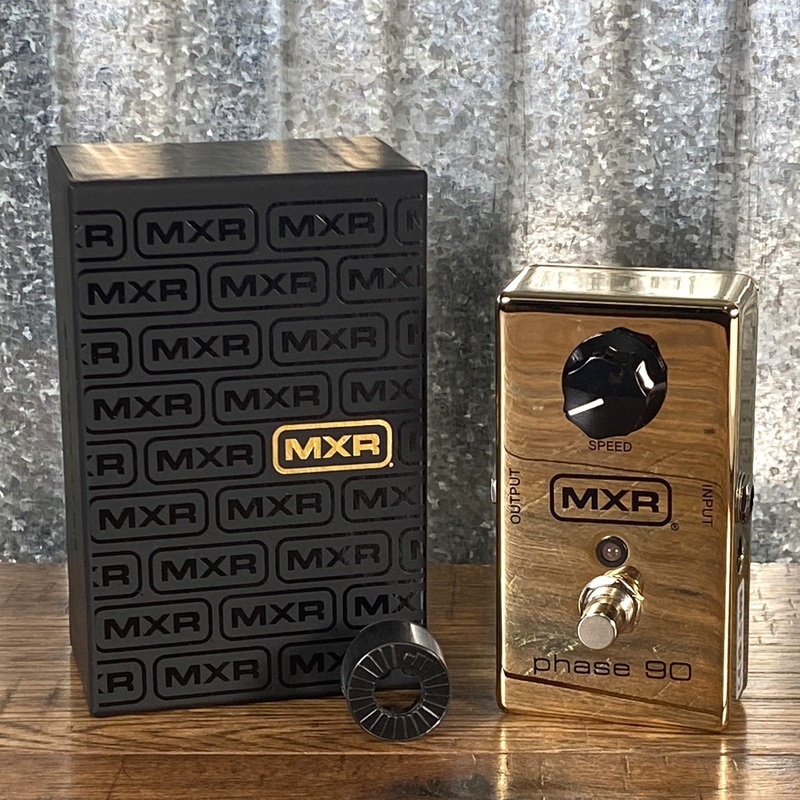 dunlop-mxr-m101gld-50th-anniversary-phase-90-gold-guitar-effect-pedal-demo Dunlop MXR M101GLD 50th Anniversary Phase 90 Gold Guitar Effect Pedal Demo