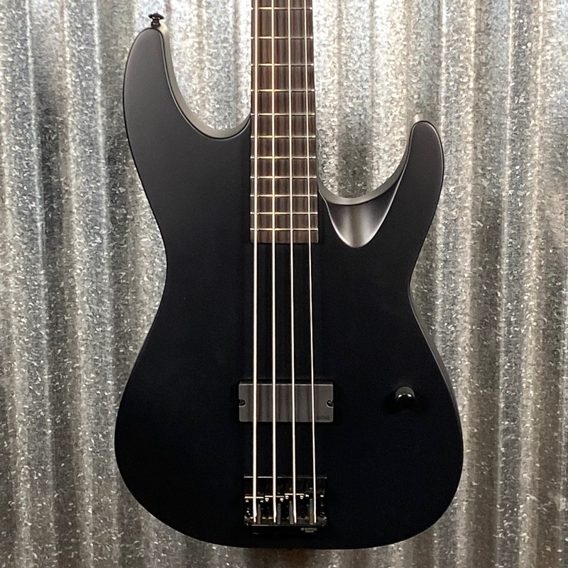 esp-ltd-m-4-black-metal-black-satin-4-string-bass-lm4bkmblks-2225-used ESP LTD M-4 Black Metal Black Satin 4 String Bass LM4BKMBLKS #2225 Used