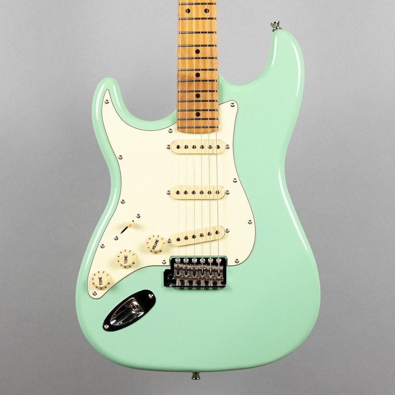 jet-js-300-sss-left-handed-electric-guitar-sea-foam-green JET JS-300 SSS Left-Handed Electric Guitar, Sea Foam Green