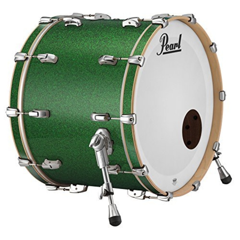 pearl-music-city-20x18-bass-drum-w-bb3-mount-rf2018bb-c446-green-glass Pearl Music City 20x18 Bass Drum w/BB3 Mount RF2018BB/C446 GREEN GLASS