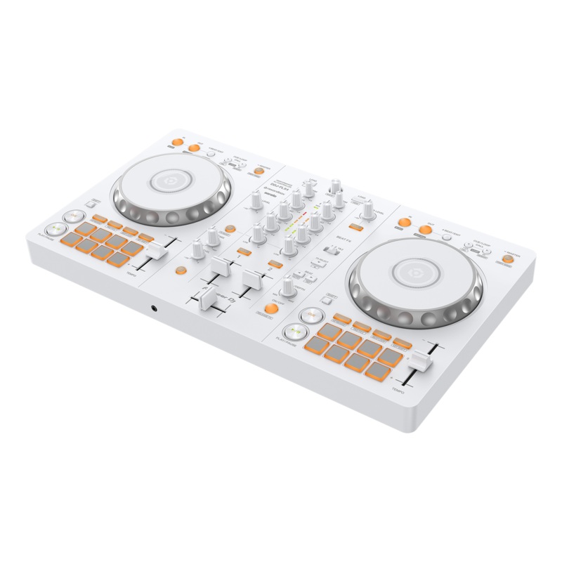 pioneer-dj-ddj-flx4-2-deck-dj-controller-white-limited-edition Pioneer DJ DDJ-FLX4 2-Deck DJ Controller - White Limited Edition