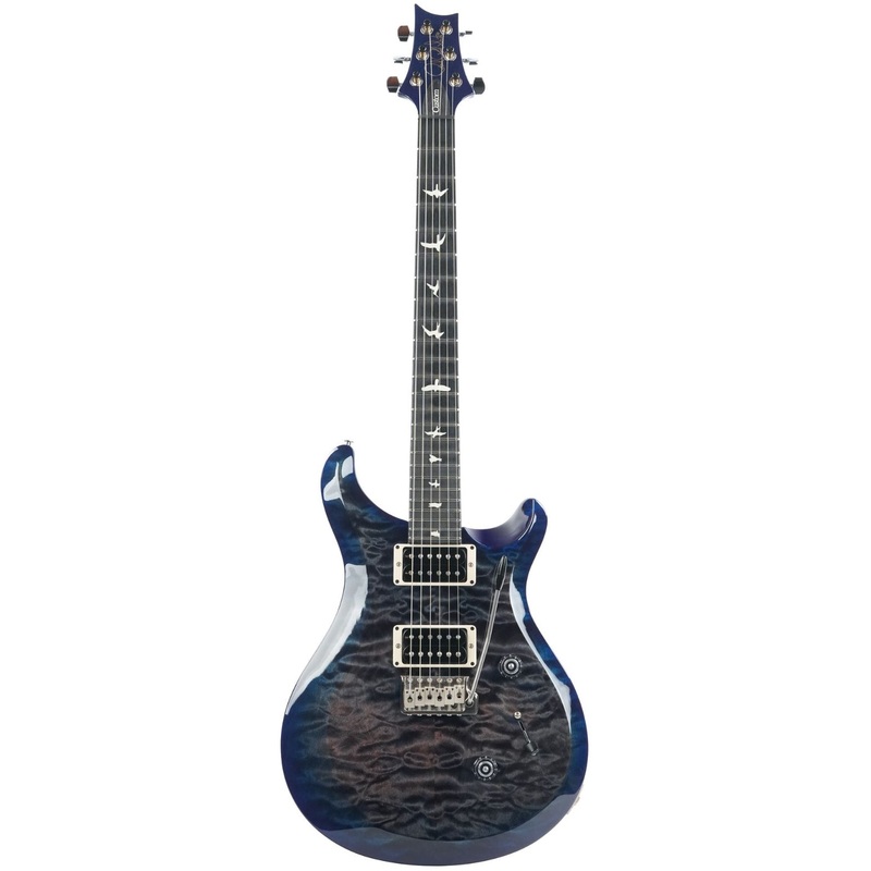 prs-s2-custom-24-ltd-edition-quilted-maple-faded-gray-black-blue-burst-2023 PRS S2 Custom 24 LTD Edition Quilted Maple Faded Gray Black Blue Burst 2023