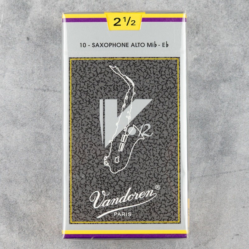 vandoren-v12-alto-sax-reeds-strength-2-5-box-of-10 Vandoren V12 Alto Sax Reeds, Strength 2.5 (Box of 10)