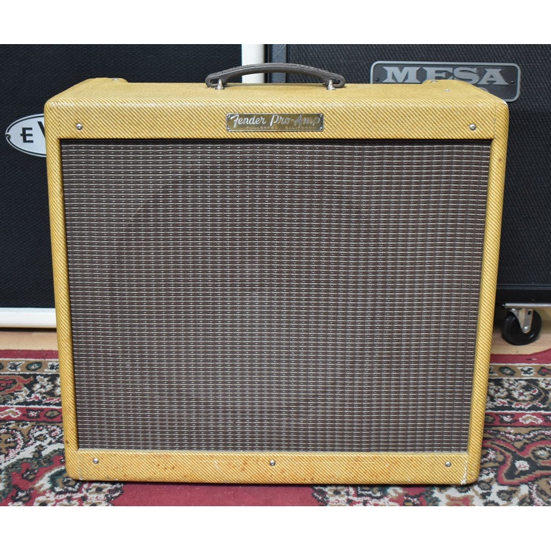 1956-fender-pro-5e5-b-narrow-panel-tweed-amplifier 1956 Fender Pro 5E5-B Narrow Panel Tweed Amplifier