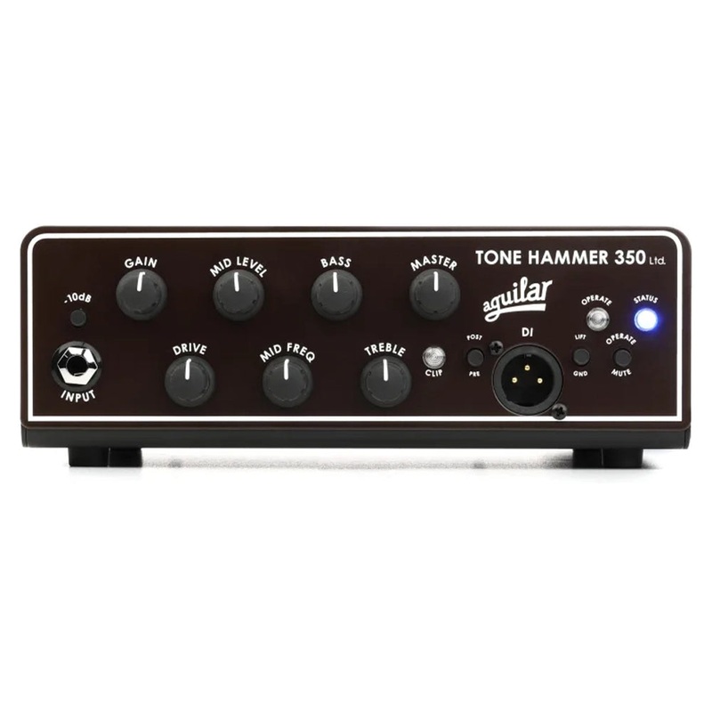 aguilar-tone-hammer-350-watt-super-light-bass-head-limited-edition-brown Aguilar Tone Hammer 350 Watt Super Light Bass Head - Limited Edition Brown