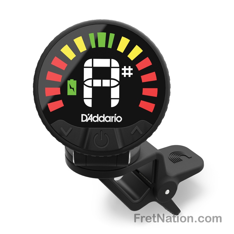 d-addario-nexxus-360-rechargeable-headstock-clip-on-tuner-pw-ct-26 D'Addario Nexxus 360 Rechargeable Headstock Clip-On Tuner - PW-CT-26