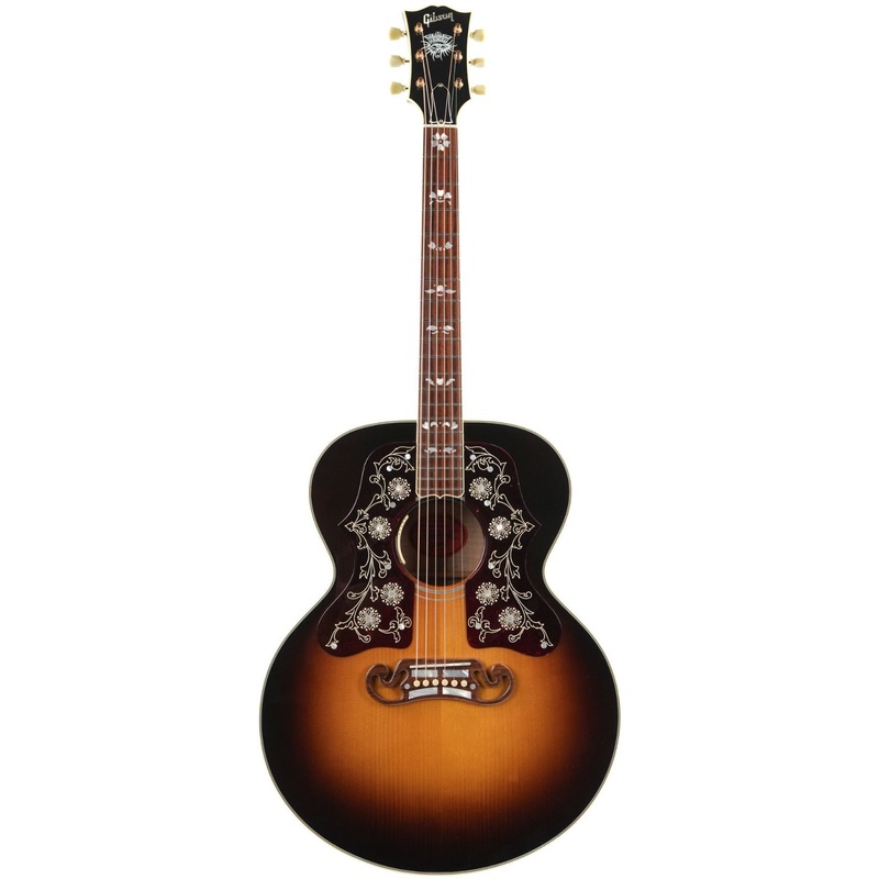 gibson-bob-dylan-sj200-player-s-edition-sunburst-2016 Gibson Bob Dylan SJ200 Player's Edition Sunburst 2016
