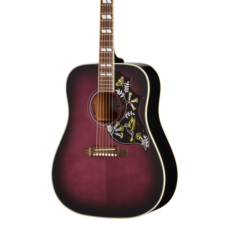 gibson-hummingbird-standard-purple-burst-w-case Gibson Hummingbird Standard Purple Burst w/case