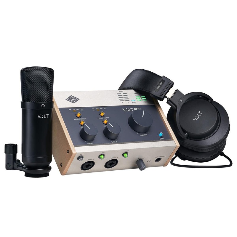 universal-audio-volt-276-usb-recording-studio-bundle-with-audio-interface-headphones-and-microphone-ua-volt-276-stu-pack-u Universal Audio Volt 276 USB Recording Studio Bundle with Audio Interface, Headphones, and Microphone (UA-VOLT-276-STU-PACK-U)
