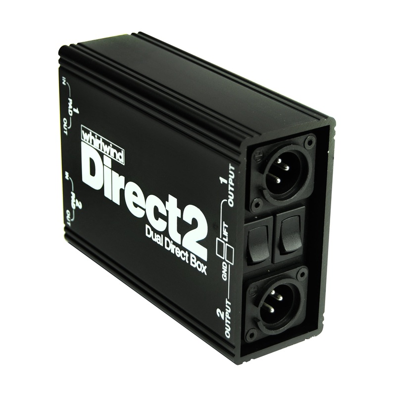 whirlwind-direct2-2-channel-passive-direct-box Whirlwind DIRECT2 2-Channel Passive Direct Box